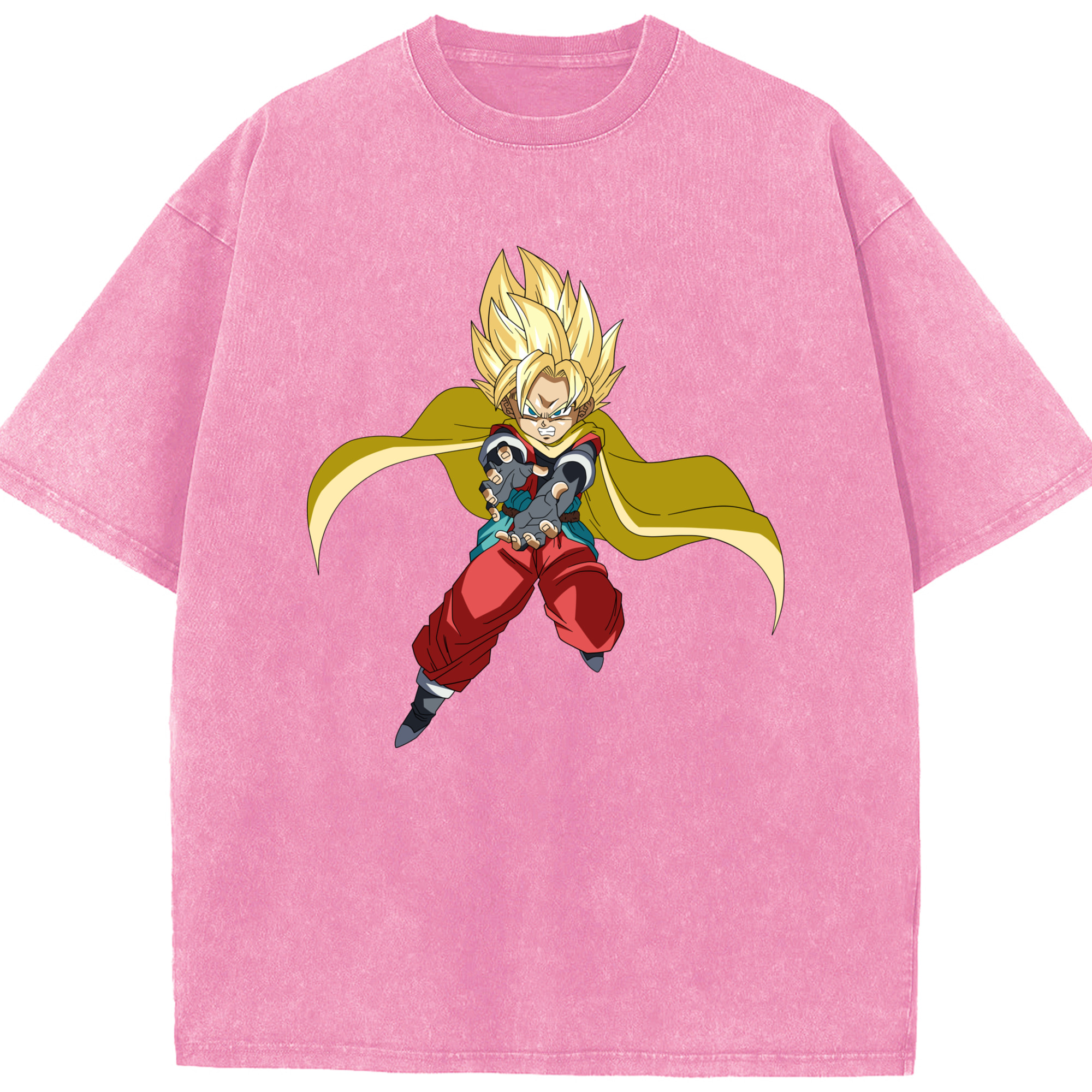 （画像用） ドラゴンボール DRAGON BALL 綿100% ヴィンテージ風 半袖Tシャツ（フロントプリント）